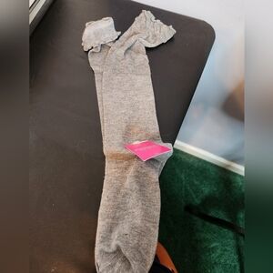 Xhilaration Knee-High Gray Socks NWT